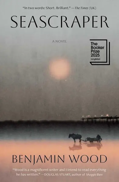 این جلد کتاب «Seascraper» اثر بنجامین وود است