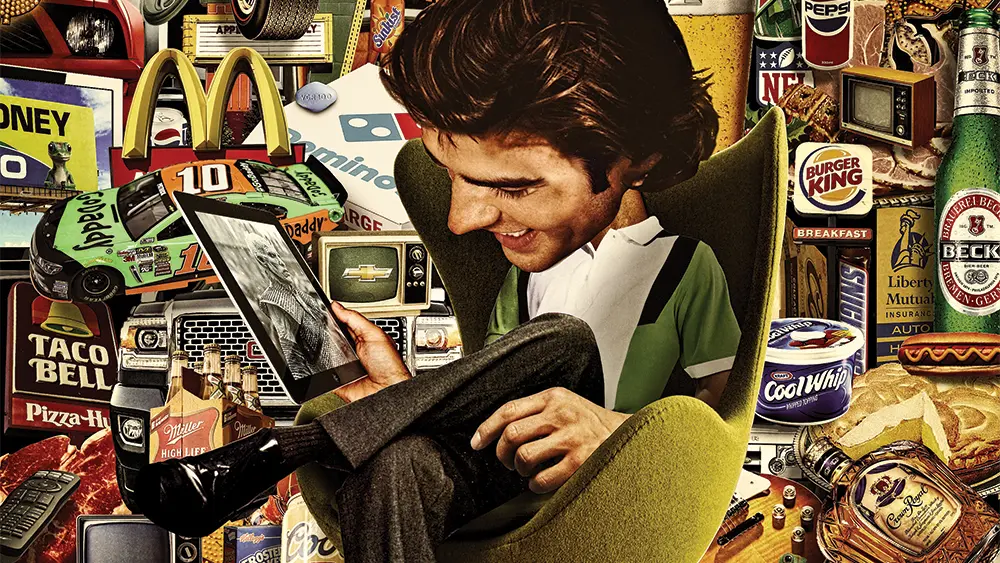 نماد تصویری جایگزین برای تبلیغات تجاری در سرویس‌های استریم