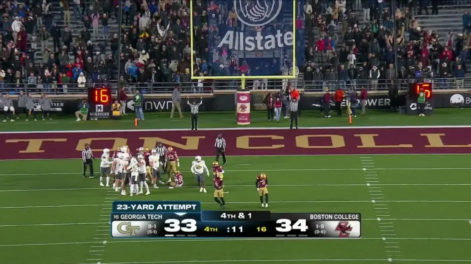 جورجیا تک یلو جکتس در مقابل بوستون کالج ایگلز: نکات کامل (۱:۱۹)