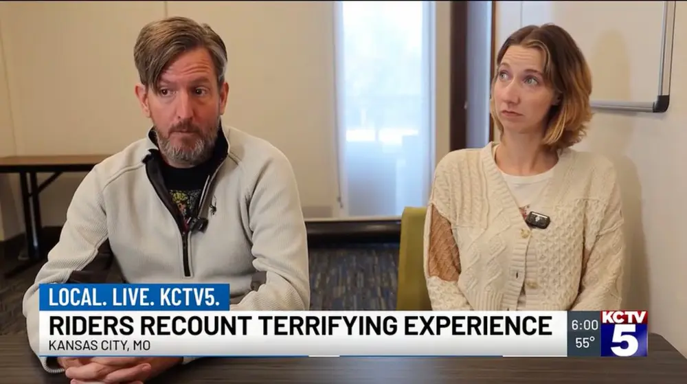 پس از پایان حرکت دستگاه، هرج‌ومرج باعث شد این زوج و دختربچه از هم جدا شوند و آن‌ها هرگز با او یا خانواده‌اش صحبت نکردند، اما از اینکه او سالم است، سپاسگزارند.