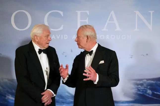 دیوید آتنبرگ و پادشاه چارلز